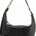 Sac à main AllSaints Luna bandoulière noir modèle W190XD taille unique-0