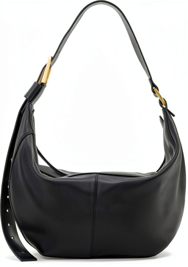 Sac à main AllSaints Luna bandoulière noir modèle W190XD taille unique-0