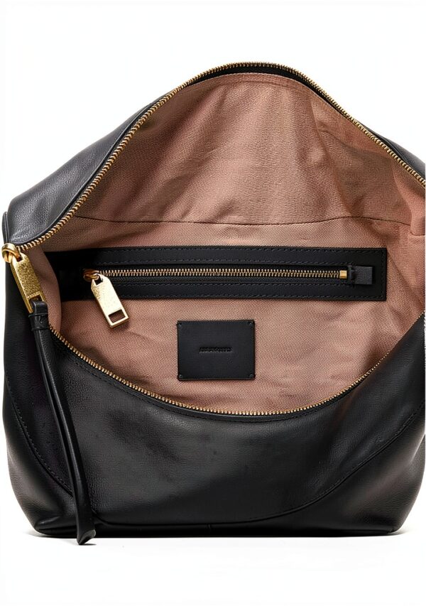 Sac à main AllSaints Luna bandoulière noir modèle W190XD taille unique-3