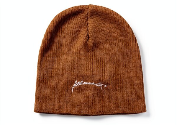AllSaints Bonnet avec logo brodé pour homme Couleur : vert olive poudré, Vert olive poudré, Taille unique-0