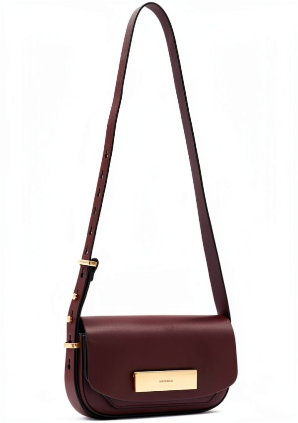 AllSaints Etta Xbody Sacoche Rouge foncé-2