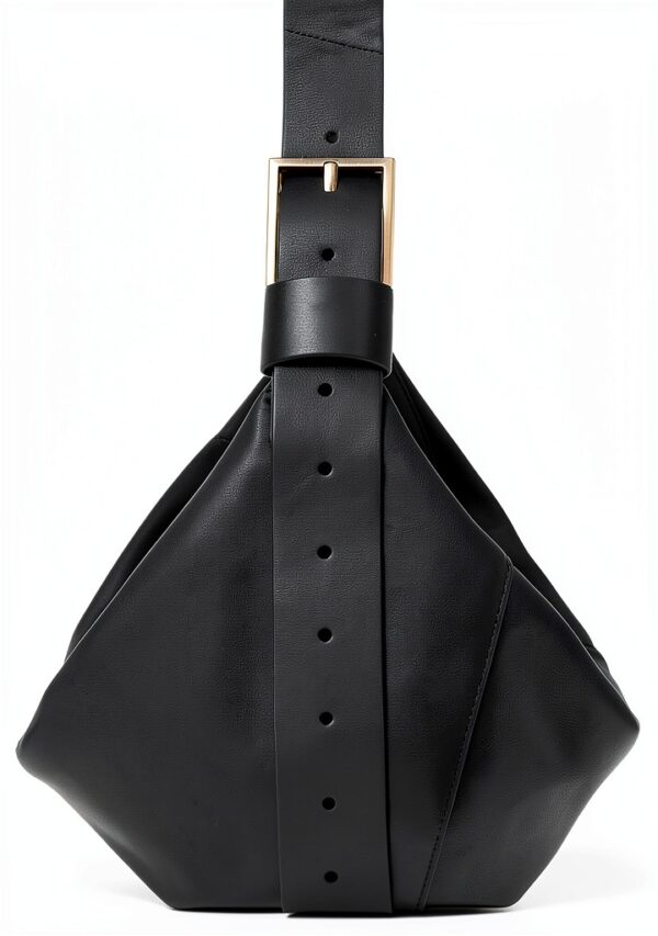 Sac à main AllSaints Luna bandoulière noir modèle W190XD taille unique-6