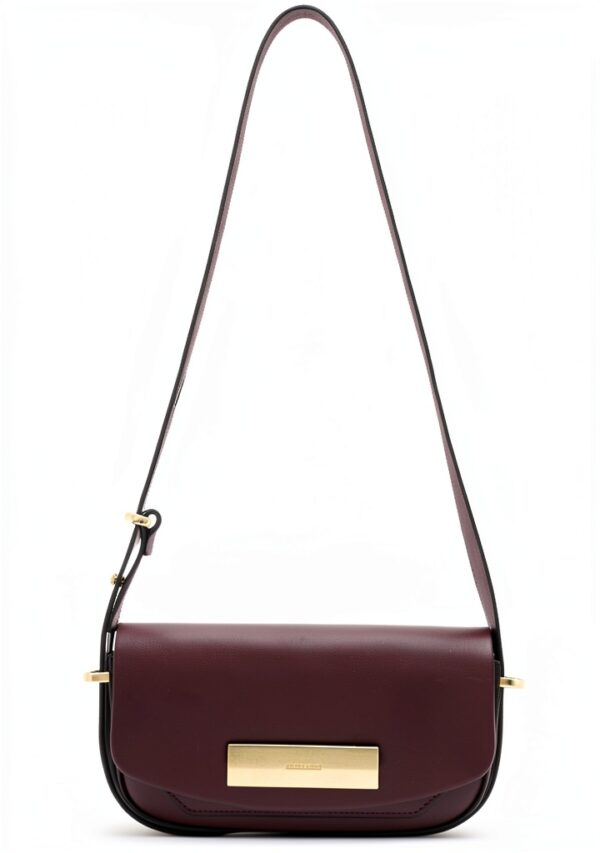 AllSaints Etta Xbody Sacoche Rouge foncé-0
